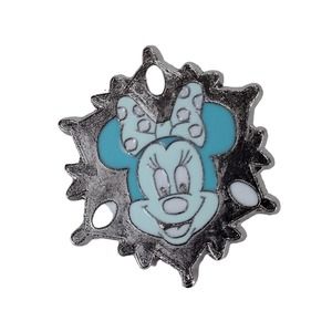 Disney Pin Snowflake Disneyland Resort Hidden Mickey 2007 Minnie Mouse